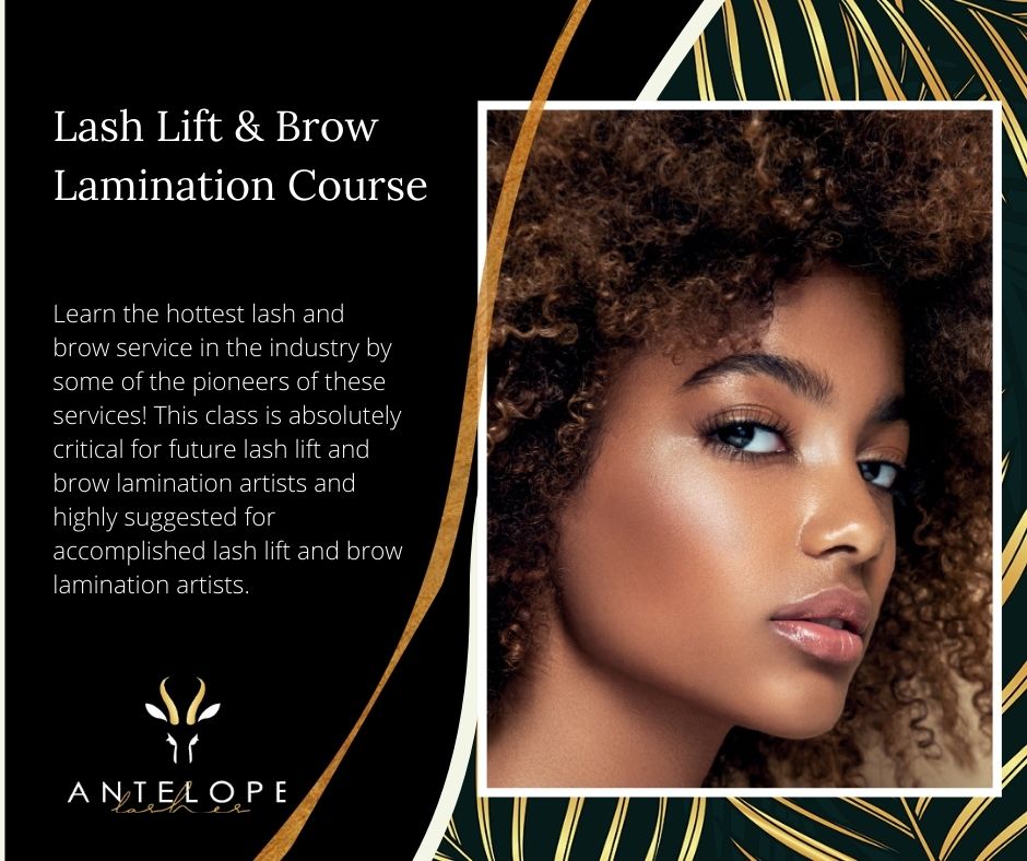 1 Lash Lift & Brow Lamination Course Lancaster, CA